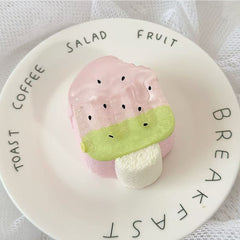 Ice Cream One Bite Creamy Clay Slow Rebound Soft Squish Taba Squishy Sensory Fidget Toy for Stress Relief