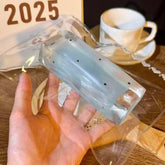 Clear Glitter Blue Long Ice Squishy-LIVE