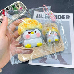 Popcorn Penguin Taba Squishy-LIVE