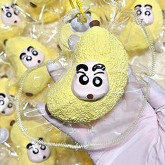 Banana Creamy Clay Slow Rebound Soft Squish Taba Squishy Sensory Fidget Toy for Stress Relief