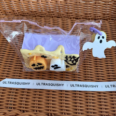 Halloween Pumpkin Cake Creamy Clay Slow Rebound Soft Squish Taba Squishy Sensory Fidget Toy for Stress Relief