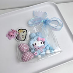 Rabbit Kitty Creamy Clay Slow Rebound Soft Squish Taba Squishy Sensory Fidget Toy for Stress Relief