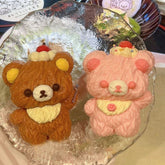 Bear Creamy Clay Slow Rebound Soft Squish Taba Squishy Sensory Fidget Toy for Stress Relief