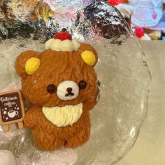 Bear Creamy Clay Slow Rebound Soft Squish Taba Squishy Sensory Fidget Toy for Stress Relief