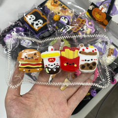 4 Pic Hamburger Fries Squishy-LIVE