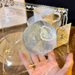 Clear Miff Blue Giltter-LIVE