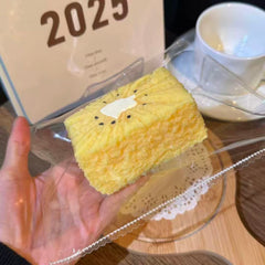 Yellow Kiwi Toast Squishy