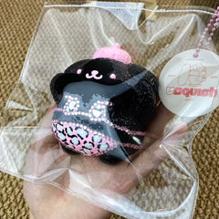 【Usuish】Pom Black Bikini Soft Cheese Texture Slow Rising