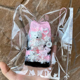 【Usquish】Bear Beach Rectangle Toast Soft Ice Cream Texture Slow Rising