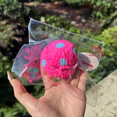 【Usquish】Hot Pink Scoop Soft Cheese Texture Slow Rising Squishy