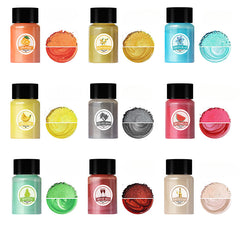 14g 20ml 12-color Mica Powder Squishy DIY Dyeing Material