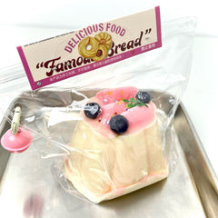 Peach Pudding Creamy Clay Slow Rebound Soft Squish Taba Squishy Sensory Fidget Toy for Stress Relief