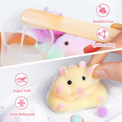 240ml Hamster Squishy DIY Material Kit Set