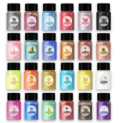 14g 20ml 24-color Mica Powder Squishy DIY Dyeing Material