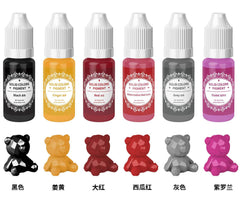 10ml 18/30 Color Macaron Color Essence Transparent Squishy DIY Dyeing Material