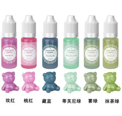 10ml 18/30 Color Macaron Color Essence Transparent Squishy DIY Dyeing Material