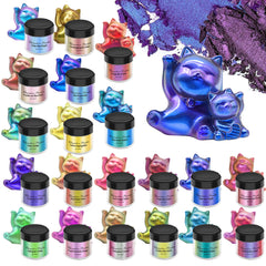 3g 20 Colors Chameleon Powder Color Set Squishy DIY KIT SET Material