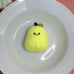 Pear Creamy Clay Slow Rebound Soft Squish Taba Squishy Sensory Fidget Toy for Stress Relief