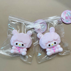 127g Pink Lamb Taba Squishy Toys Animal