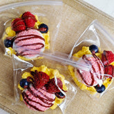 165g Fruit Ice Cream Waffles Taba Squishy Food