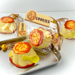 Caramel Pudding Creamy Clay Slow Rebound Soft Squish Taba Squishy Sensory Fidget Toy for Stress Relief