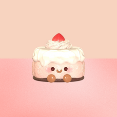 JC Cake Creamy Clay Slow Rebound Soft Squish Taba Squishy Sensory Fidget Toy for Stress Relief