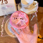 Clear Glitter HK Pudding Squishy-LIVE