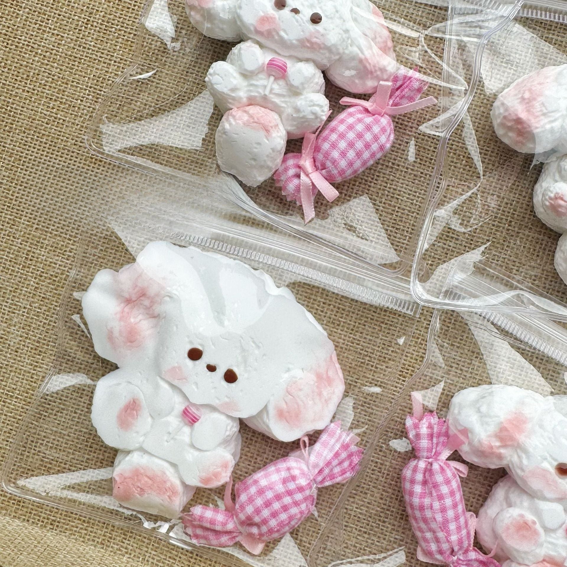 Poodle Puppy Creamy Clay Slow Rebound Soft Squish Taba Squishy Sensory Fidget Toy for Stress Relief