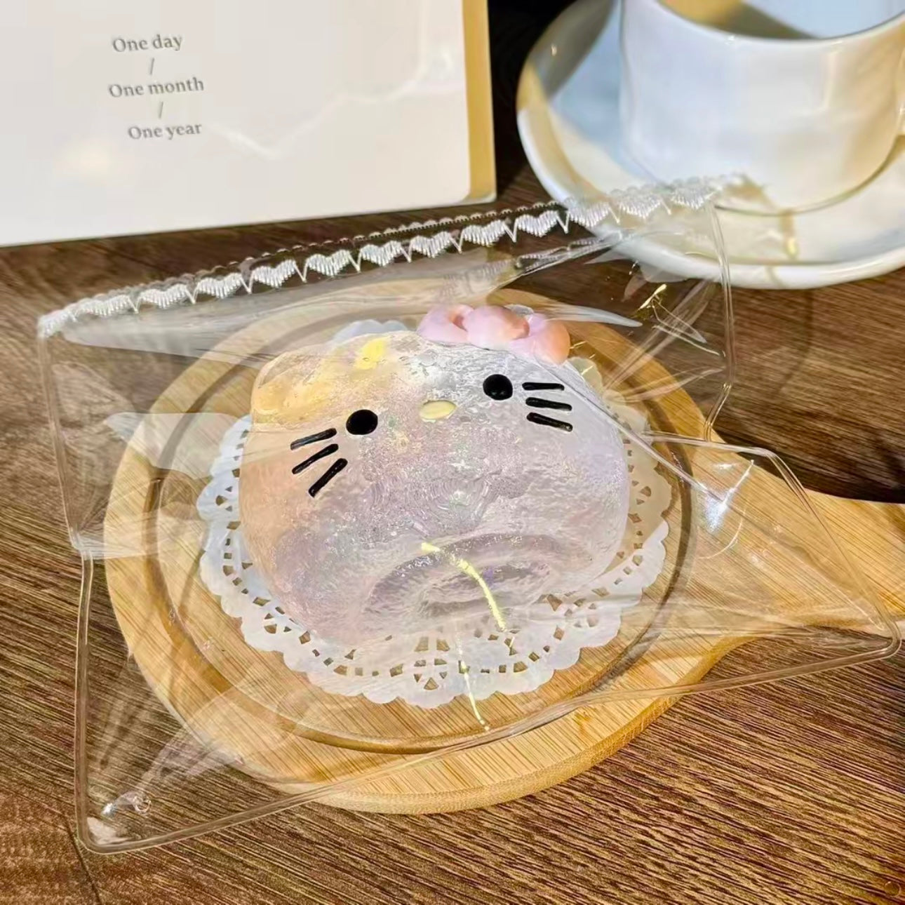 Clear Glitter HK Squishy-LIVE