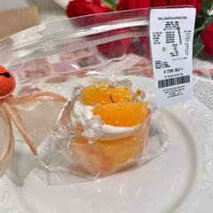 Clear Orange Cup Squishy-LIVE