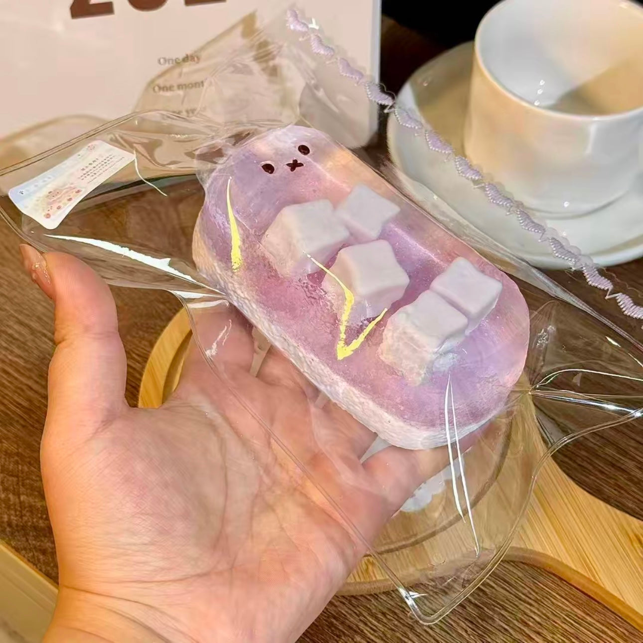 Clear Miff Ice Squishy-LIVE