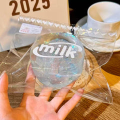 Clear Blue Glitter Milk-LIVE