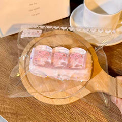 Clear Pink Bow Glitter-LIVE