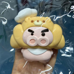 Chef Hat Bear Pig-LIVE