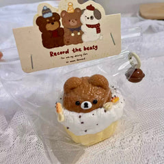 Brown Lila Bear Cupcake-LIVE