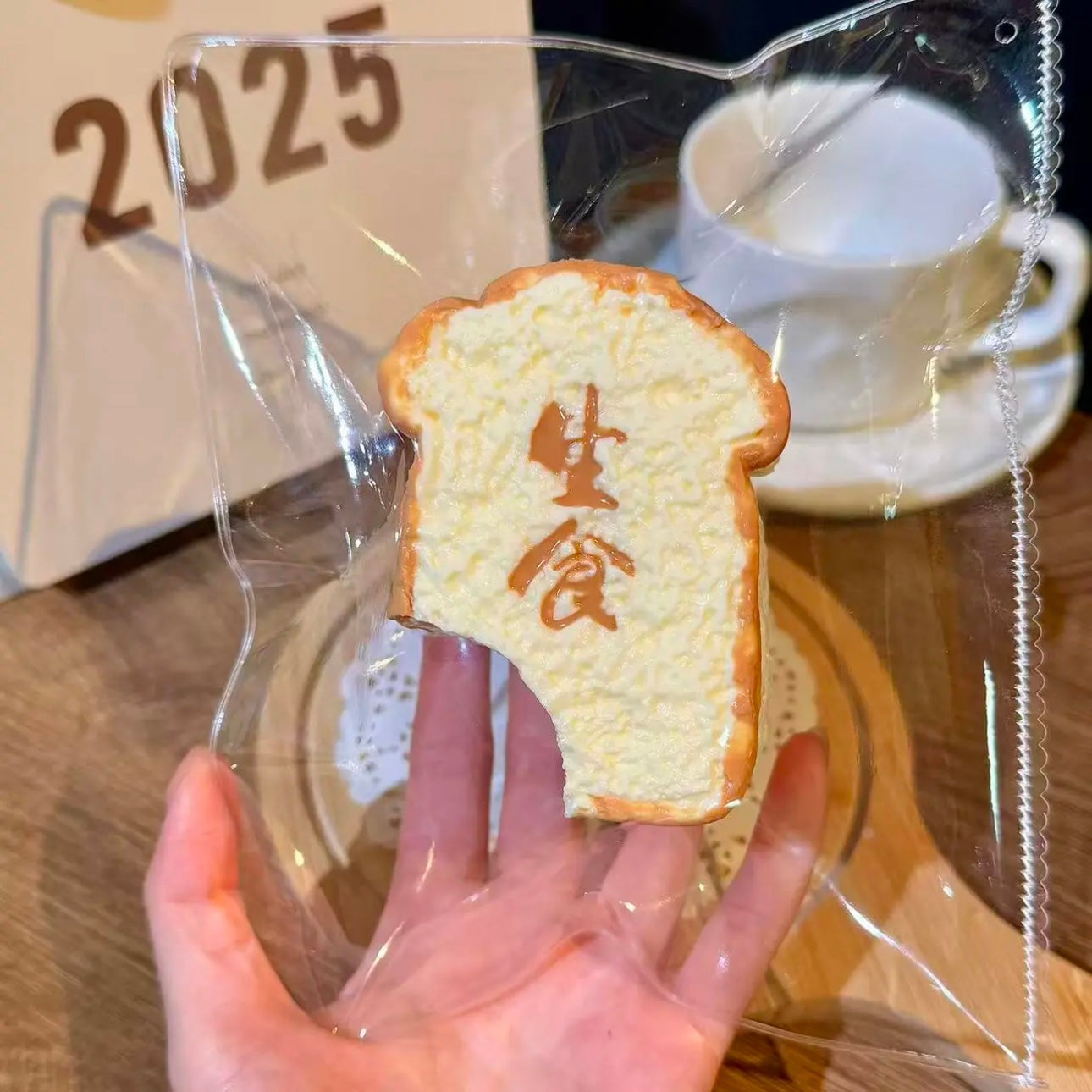 One Bite Toast Squishy