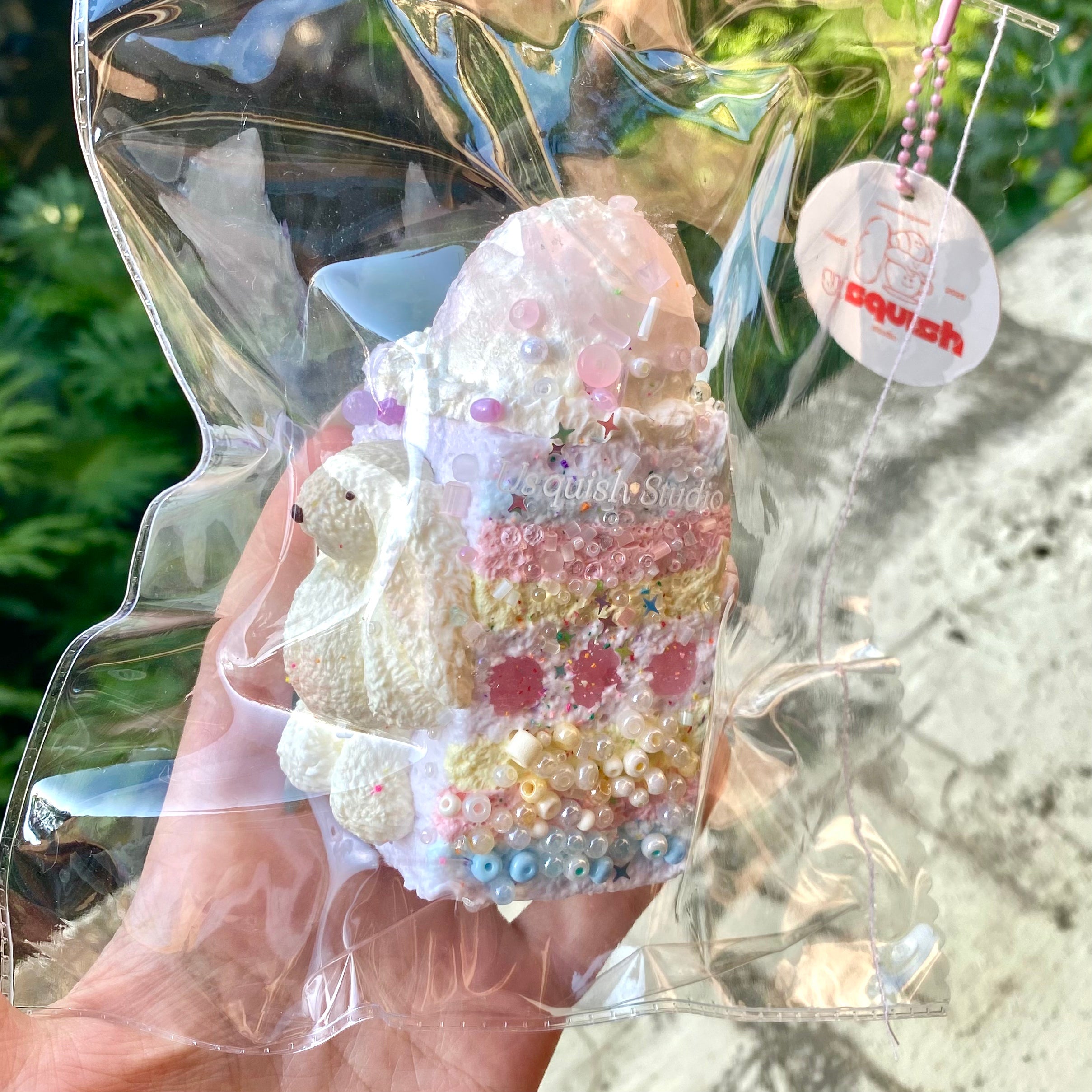 【Usquish】Bunny Toast Thick Ice Cream Texture Slow Rising