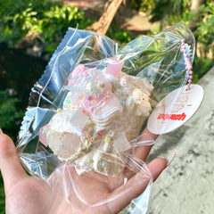 【Usquish】Mini Bear Bunny Toast Thick Ice Cream Texture Slow Rising