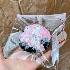 【Usquish】Bear Beach Round Toast Soft Ice Cream Texture Slow Rising