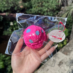 【Usquish】Hot Pink Scoop Soft Cheese Texture Slow Rising Squishy