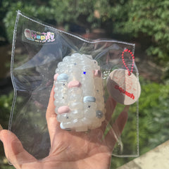 【Usquish】White Corn Soft Cheese Texture Slow Rising Squishy