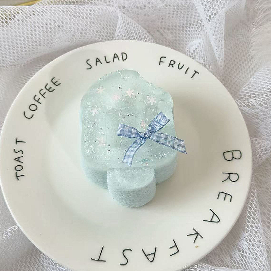 Ice Cream One Bite Creamy Clay Slow Rebound Soft Squish Taba Squishy Sensory Fidget Toy for Stress Relief