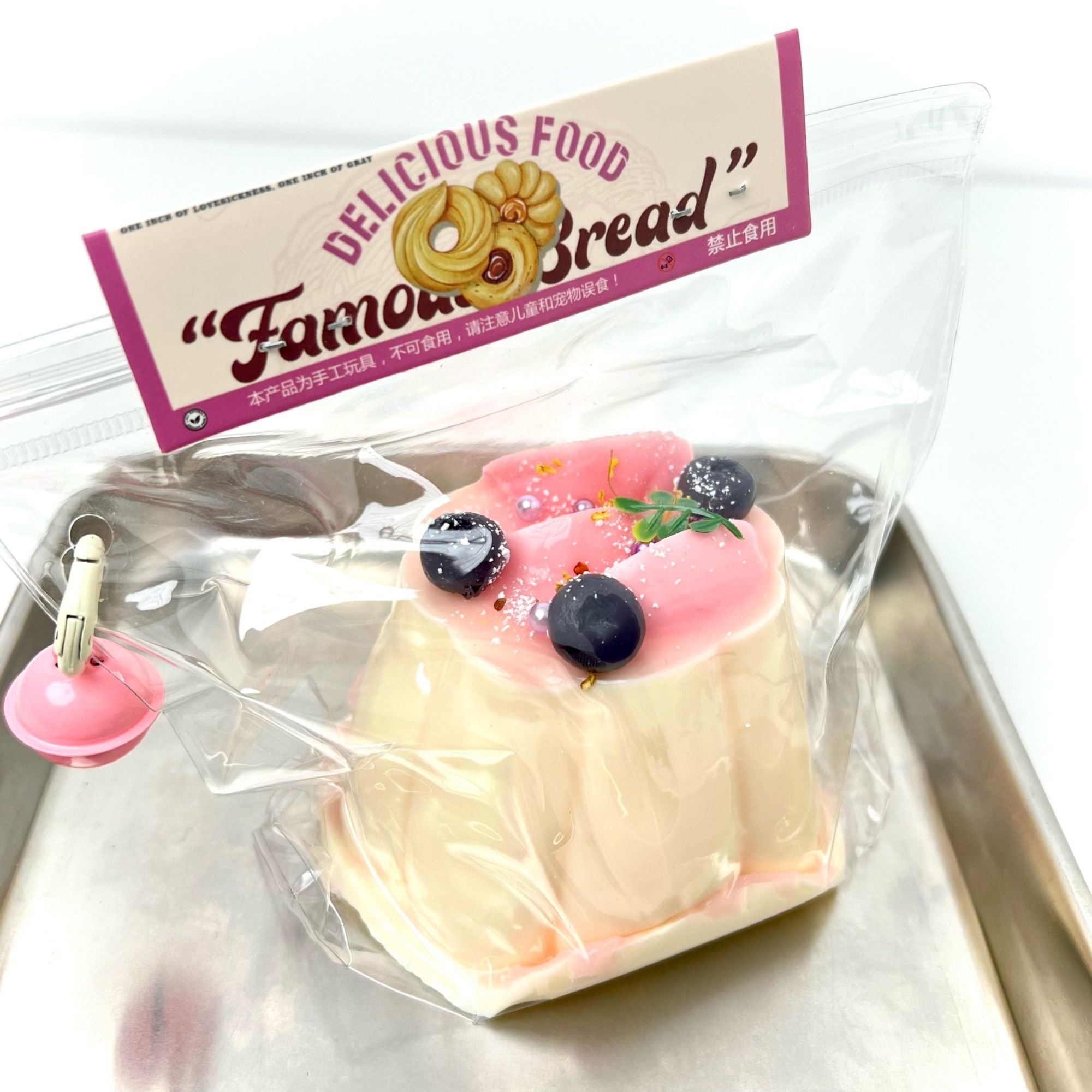 Peach Pudding Creamy Clay Slow Rebound Soft Squish Taba Squishy Sensory Fidget Toy for Stress Relief