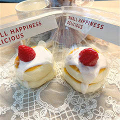 170g Strawberry Souffle Taba Squishy Toys Food