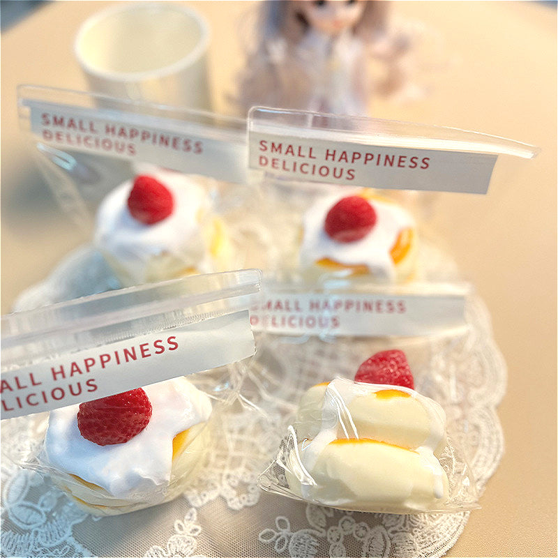 170g Strawberry Souffle Taba Squishy Toys Food