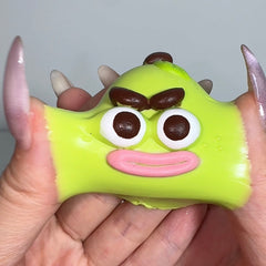 Mini Spoof Pear Creamy Clay Slow Rebound Soft Squish Taba Squishy Sensory Fidget Toy for Stress Relief