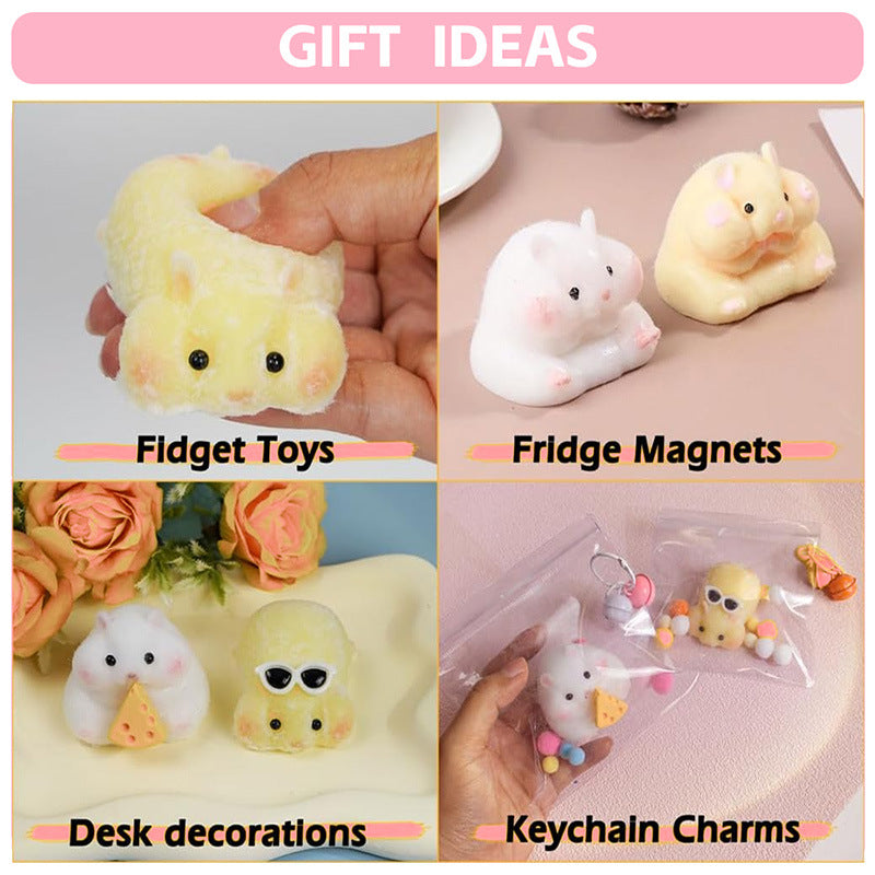 240ml Hamster Squishy DIY Material Kit Set