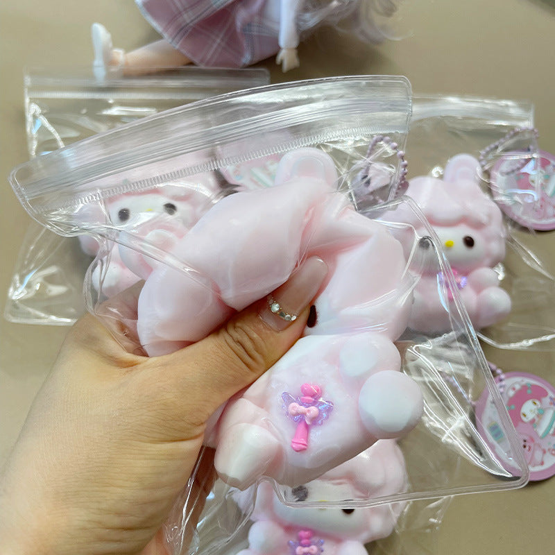 127g Pink Lamb Taba Squishy Toys Animal
