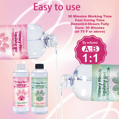 AB Silicone Transparent Glue Squishy DIY Material