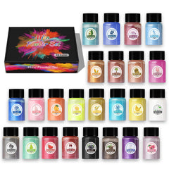 14g 20ml 24-color Mica Powder Squishy DIY Dyeing Material